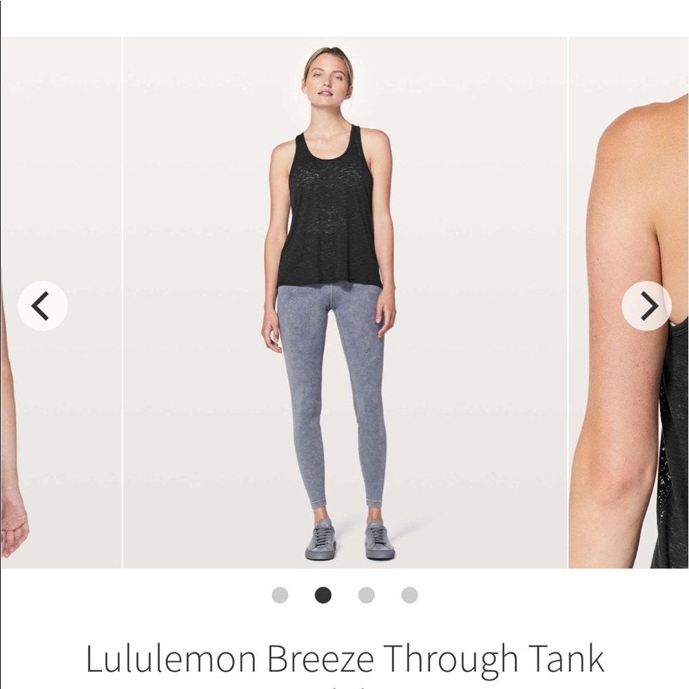 Lululemon Breeze Through Tank